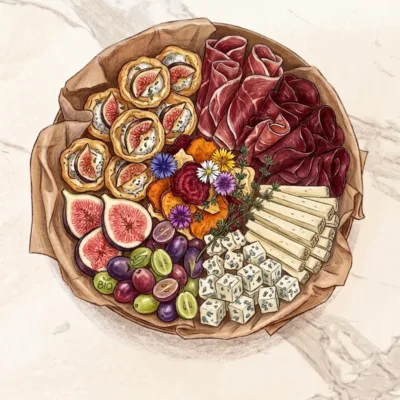 Planche apéritive – L&rsquo;ÉPHÉMÈRE